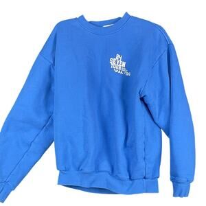 24 Seven brand crew neck graphic sweatshirt L size